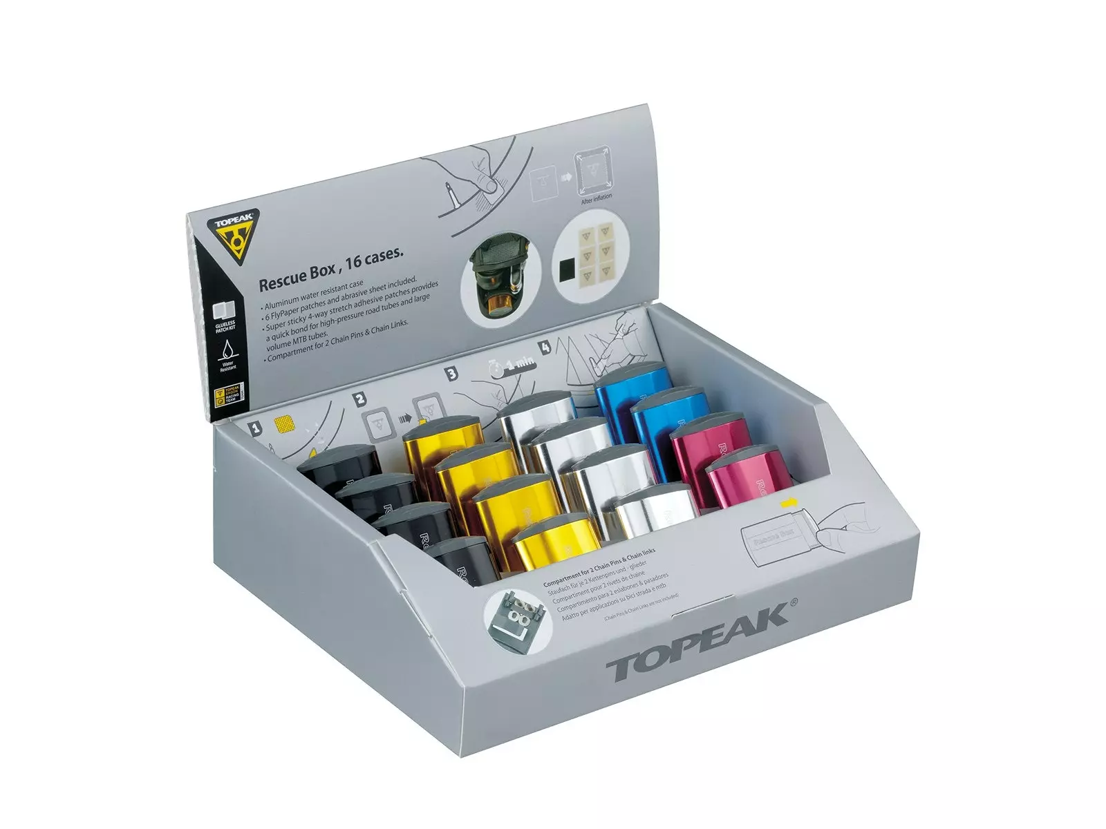 Topeak Rescue Box Display